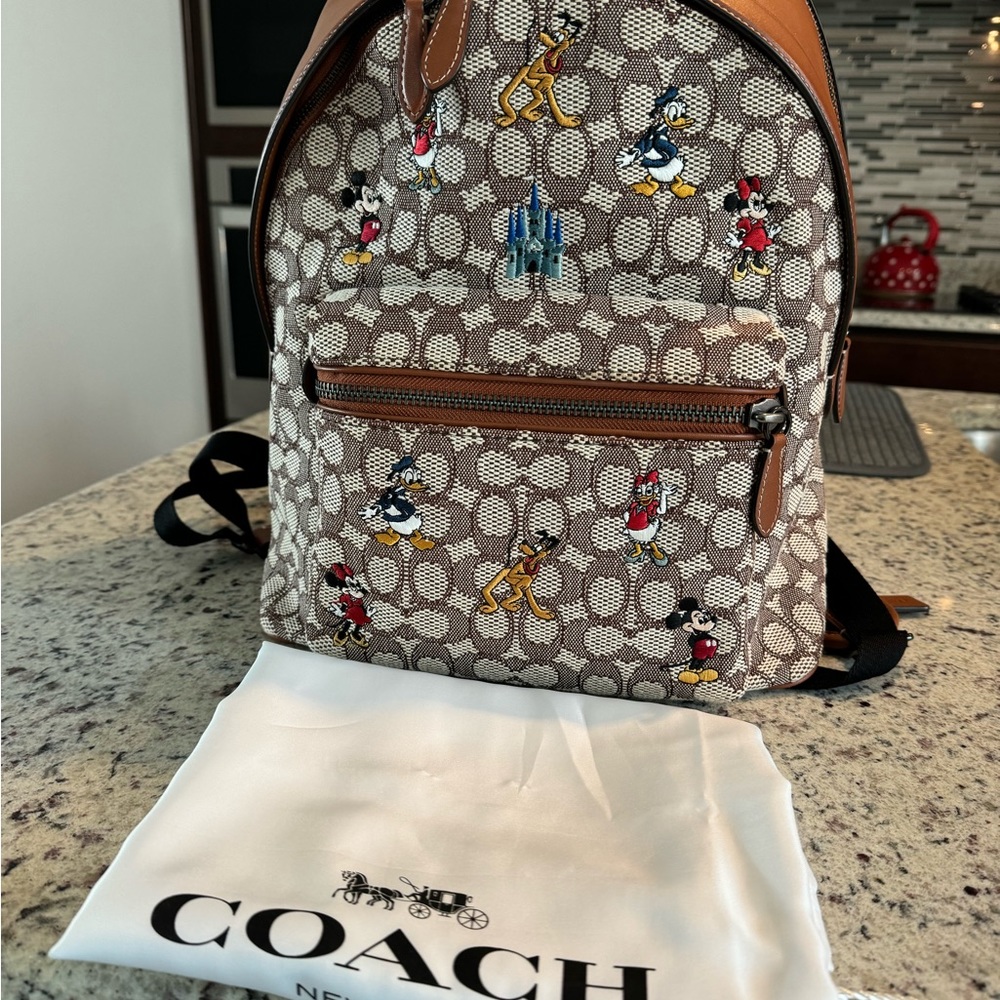 Coach Disney X 50th Anniversary Backpack Walt Disney World